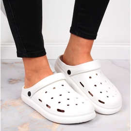 Atletico Chanclas de espuma blancas del Atlético blanco 6