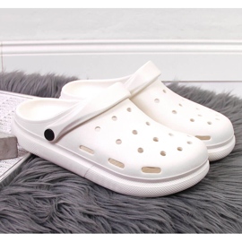 Atletico Chanclas de espuma blancas del Atlético blanco 3