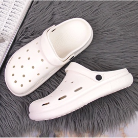 Atletico Chanclas de espuma blancas del Atlético blanco 4