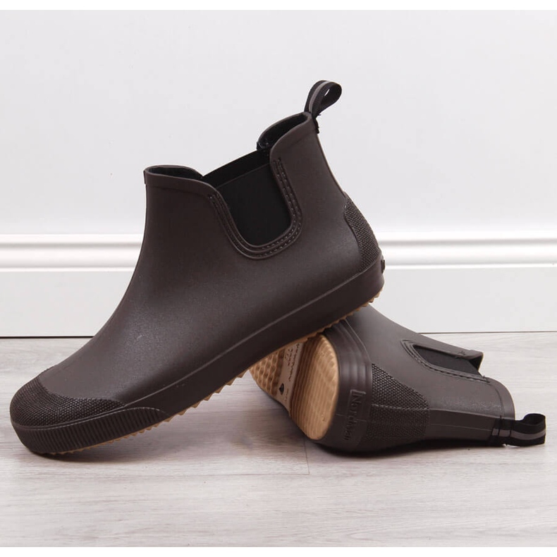 Nordmann Botas de agua marrones para hombre de Nordman marrón 2 Nordmann Botas de agua marrones para hombre de Nordman marrón 2
