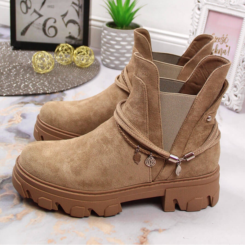 Botas Jodhpur mujer negras beige Filippo 2