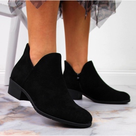 Botas de mujer negras Filippo en un bloque negro 5