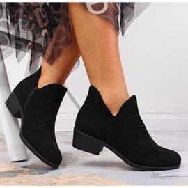 Botas de mujer negras Filippo en un bloque negro 4