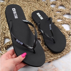 Black Big Star chanclas deportivas de mujer negras JJ274A379 negro 2