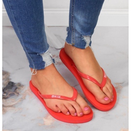 Chanclas deportivas rojas Big Star rojas JJ274A384 rojo 5