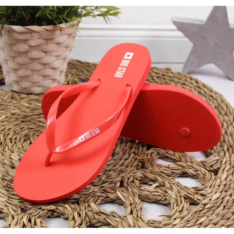 Chanclas deportivas rojas Big Star rojas JJ274A384 rojo 1