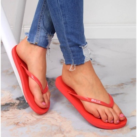 Chanclas deportivas rojas Big Star rojas JJ274A384 rojo 4