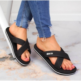 Zapatillas casa espuma negra Big Star JJ274A338 negro 5