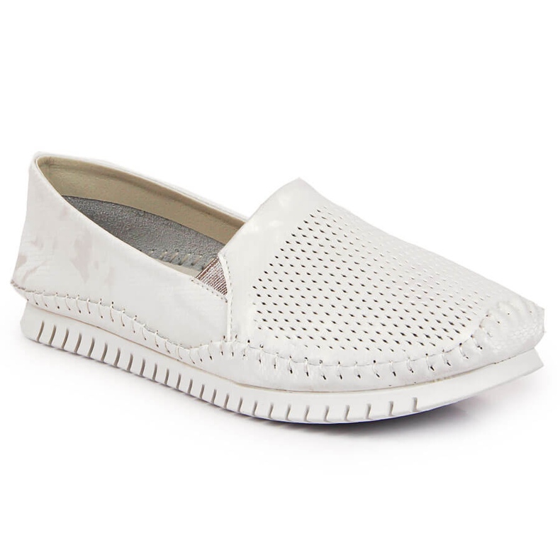 Zapatos mujer Artiker cómodos piel blanca 2