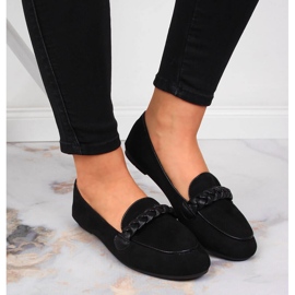 Zapatos sin cordones de mujer Potocki negros 6