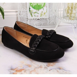 Zapatos sin cordones de mujer Potocki negros 5