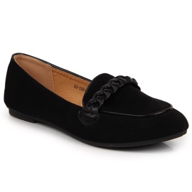 Zapatos sin cordones de mujer Potocki negros 2