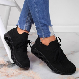 Deportivas de malla de mujer McKeylor negras negro 1 Deportivas de malla de mujer McKeylor negras negro 1