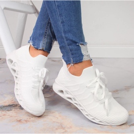 Deportivas de malla blanca para mujer de McKeylor blanco 1