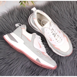 Deportivas mujer Vinceza blancas blanco gris multicolor 3