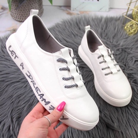 S.Barski Blanco Zapatos de plataforma de mujer S. Barski 1