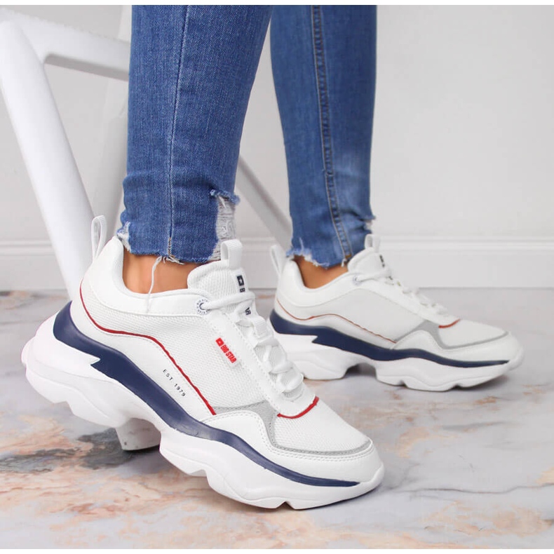 Deportivas blancas Big Star JJ274A116 blanco 2 Deportivas blancas Big Star JJ274A116 blanco 2