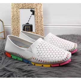 Zapatos mujer Artiker cómodos piel blanca 6