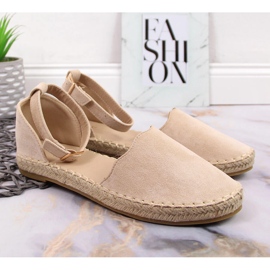 Alpargatas mujer beige Sandalias Jezzi 3