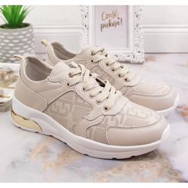 S.Barski Deportivas mujer piel beige S. Barski 3