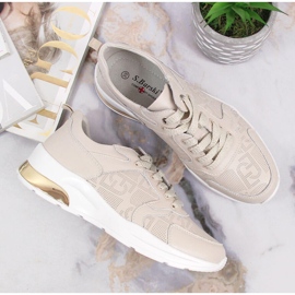 S.Barski Deportivas mujer piel beige S. Barski 4
