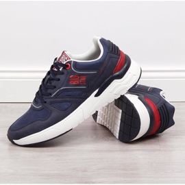 Deportivas casual hombre azul marino Big Star JJ174277 3