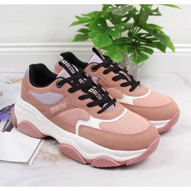 Deportivas deportivas mujer rosa Big Star JJ274577 rosado 3