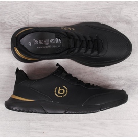 Deportivas casual hombre Bugatti negras negro 3