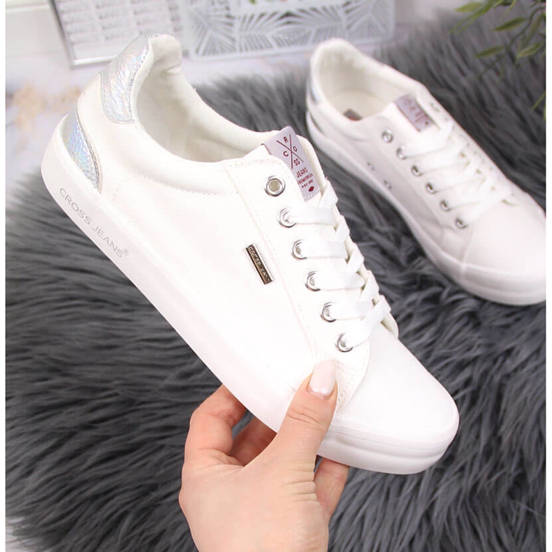 Deportivas Cross Jeans JJ2R4038C textil blanco 1 Deportivas Cross Jeans JJ2R4038C textil blanco 1