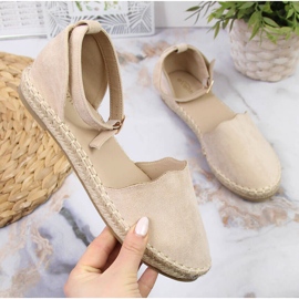 Sandalias mujer alpargatas beige eVento 1