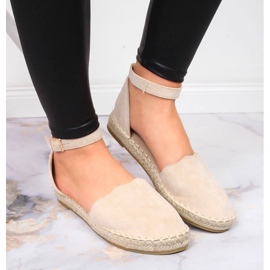 Sandalias mujer alpargatas beige eVento 6