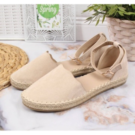 Sandalias mujer alpargatas beige eVento 2
