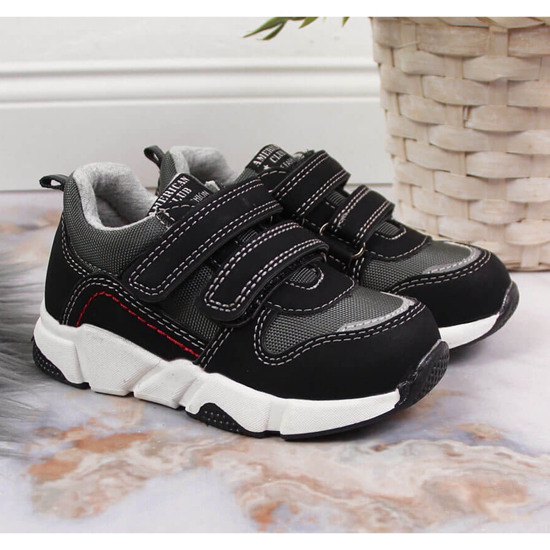 Deportivas niño American Club negras negro 1