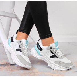 White Big Star JJ274A412 sneakers blancas de mujer blanco gris multicolor 4