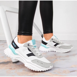 White Big Star JJ274A412 sneakers blancas de mujer blanco gris multicolor 5