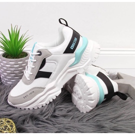 White Big Star JJ274A412 sneakers blancas de mujer blanco gris multicolor 3