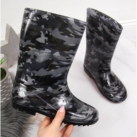 Chanclas de niño American Club camuflaje negro 2
