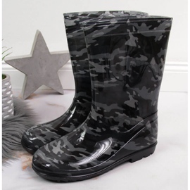 Chanclas de niño American Club camuflaje negro 1