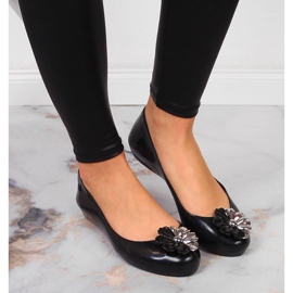 Bailarinas de mujer meliski con flor negra Zaxy JJ285048 negro 6