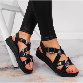 Sandalias de mujer perfumadas Zaxy negras JJ285093 negro 1