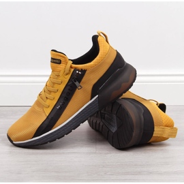 Zapatillas deportivas hombre Bugatti JJ153072 amarillas amarillo 4