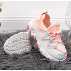 Deportivas niña Vinceza blancas blanco multicolor 3