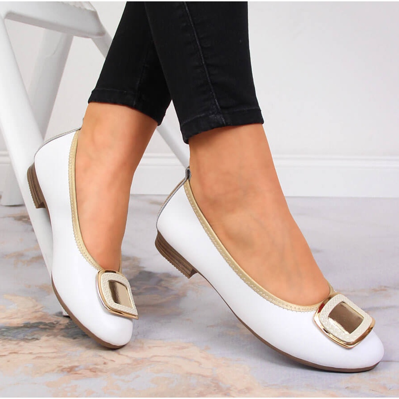 Bailarinas de mujer en piel blanca Filippo blanco 2