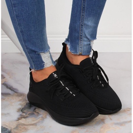 Negro Rieker 42103-01 zapatillas deportivas de mujer 5