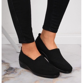 Zapatos de mujer cómodos, negro Sabatina 2