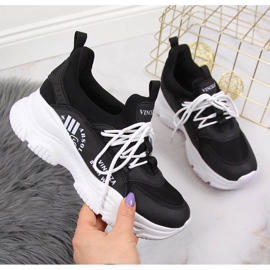 Deportivas mujer Vinceza negras negro 1