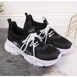 Deportivas mujer Vinceza negras negro 2