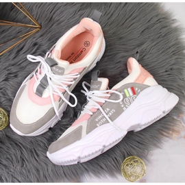 Deportivas mujer Vinceza blancas blanco multicolor 4