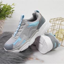 Cómodas deportivas de mujer Vinceza grises 2