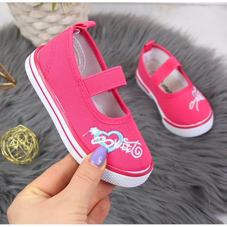 Atletico Bailarinas de niña con elástico rosa Atlético rosado 1 Atletico Bailarinas de niña con elástico rosa Atlético rosado 1